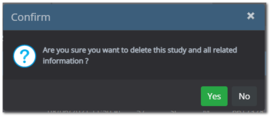 4.2.0. Delete a Study