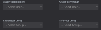 1. Select User / Group
